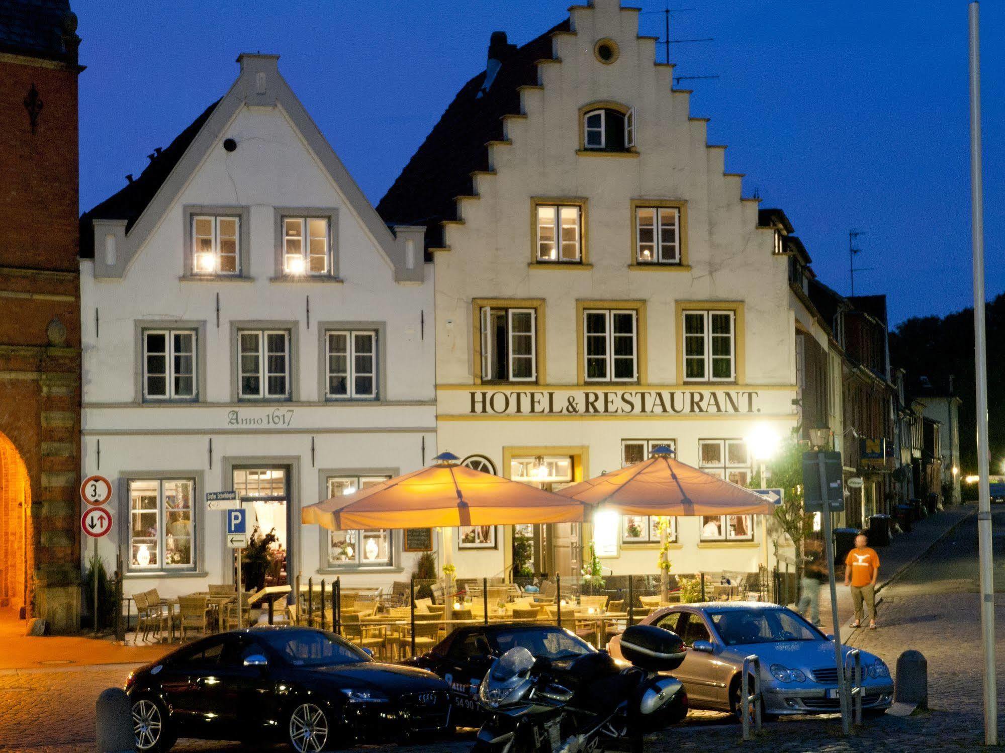 Hotel Restaurant Anno 1617 Glückstadt Exterior foto